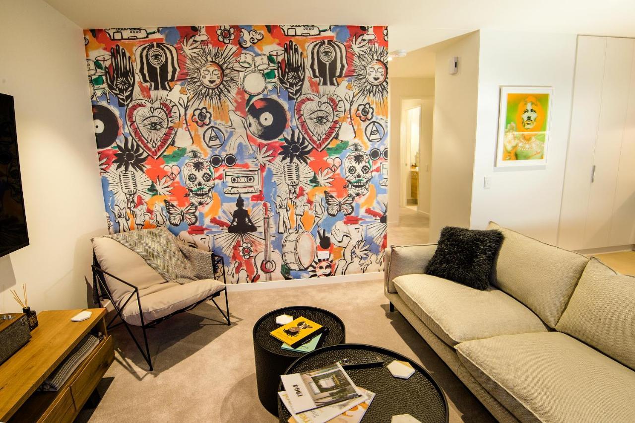 Funk In The City - Luxury Laneway Apartment With Single Garage Christchurch Exterior foto